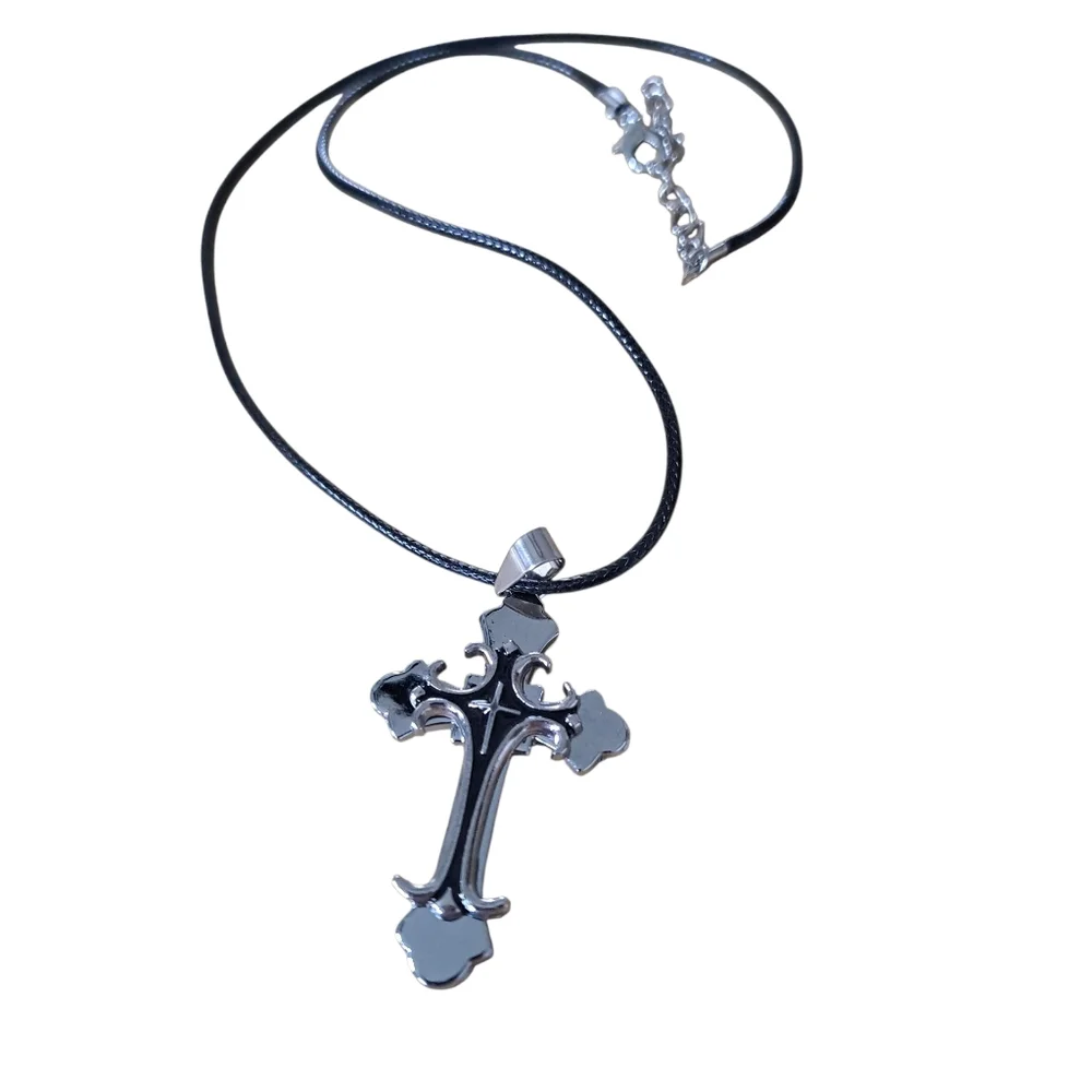 Modern Christian Cross Necklace
